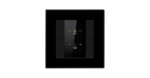 KNX Push Button Sensor with Display, 4-Gang with Secure, 55mm